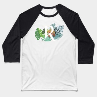 Plant Letter R Baseball T-Shirt